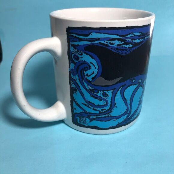 Sea World ORCA,Killer Whale Souvenir Coffee/Tea Mug - Picture 3 of 5
